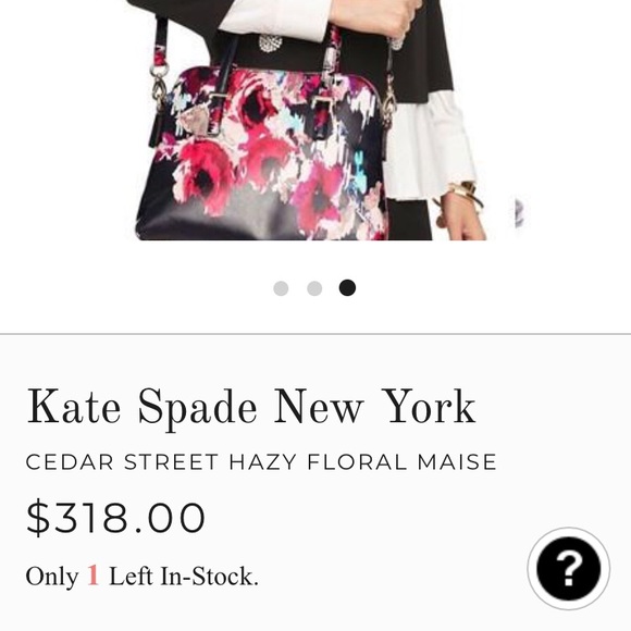 Kate Spade Cedar Street Hazy Floral Maise Bag - Picture 3 of 7